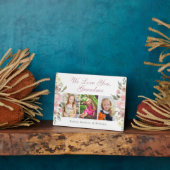 We houden van je Floral Moederdag Fotoplaat (Zijkant)