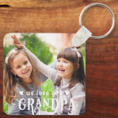 We houden van je foto op maat sleutelhanger (Achterkant)