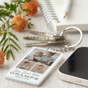 We houden van je foto-Sleutelhanger Sleutelhanger