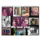 We houden van je kalender (Hoes)