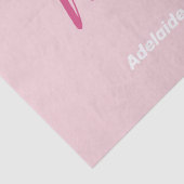 We houden van je mam roze minimalist tissuepapier (Detail)