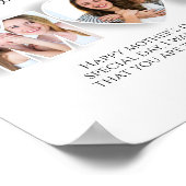 We houden van je moeder foto collage Poster (Hoek)