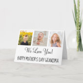 We houden van je! Moederdagkaart (Voorkant)