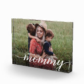 We houden van je mommy script aangepaste foto sjab (Rechts)