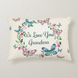 We houden van je oma Butterfly Accent Pillow 2 Kussen