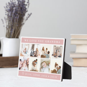 We houden van je oma Plaque Fotoplaat