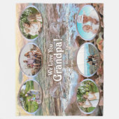 We houden van je opa 0742 fleece deken (Voorkant)