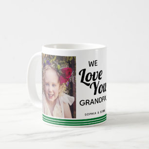 We houden van je opa 2 Foto groen Koffiemok