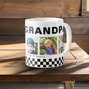 We houden van je opa 5 foto's Aandenken Koffiemok