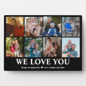We houden van je | Opa Day Custom Photo Fotoplaat (voorkant)