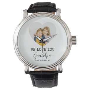 We houden van je, opa   Gepersonaliseerde eWatch Horloge
