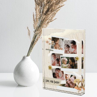 We houden van je papa Foto Collage