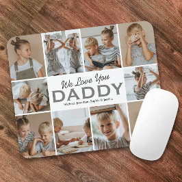 We houden van je papa Foto Muismat