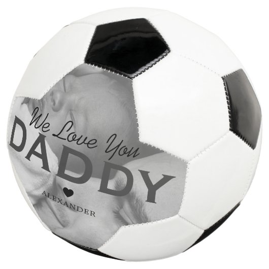 We houden van je papa Foto Voetbal (Drie kwart)