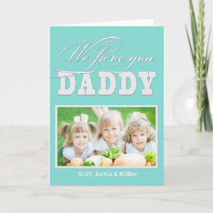 We houden van je papa kaart