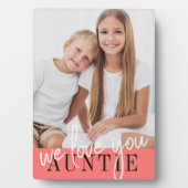 We houden van je tante Custom Foto Fotoplaat (voorkant)