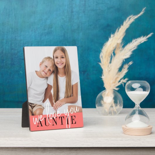 We houden van je tante Custom Foto Fotoplaat (Zijkant)