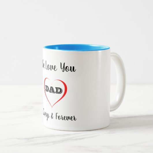 We houden van je vader Mok (Voorkant rechts)