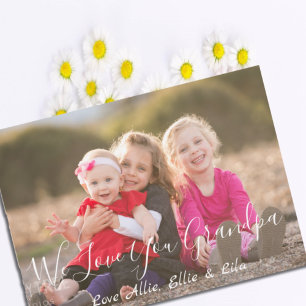 We houden van je Vaderdag Kaart