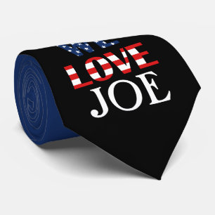 We houden van Joe, Amerikaanse vlag Stropdas