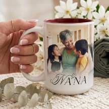 We houden van jou Nana foto-collage cadeau