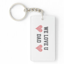 We houden van jou Papa Acrylaat Sleutelhanger Cade