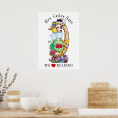 We houden van lezen! poster (Keuken)