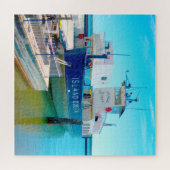 We houden van Madeline Island Wisconsin. Legpuzzel (Horizontaal)