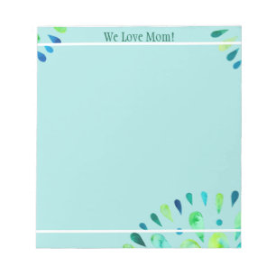 We houden van mama notitieblok
