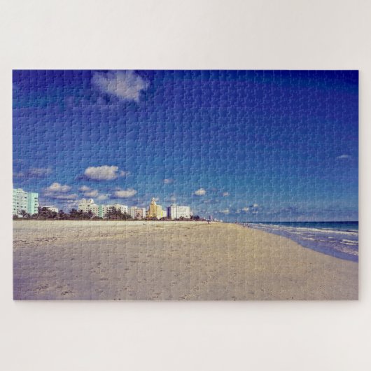 We houden van Miami Beach in Florida Legpuzzel (Horizontaal)