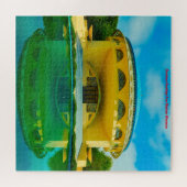 We houden van Milwaukee Wisconsin. Jigzaag Puzzle Legpuzzel (Horizontaal)