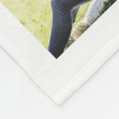 We houden van mummie gepersonaliseerde Moederdag c Fleece Deken (Hoek)