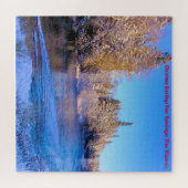 We houden van Namekagon River Wisconsin. Legpuzzel (Horizontaal)