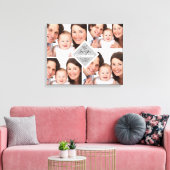 We houden van oma Foto's Monogram Name Canvas Afdruk (Insitu (Woonkamer))