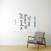 We houden van omdat Hij ons eerst heeft liefgehad  Wandkleed (In Situ (horizontaal))