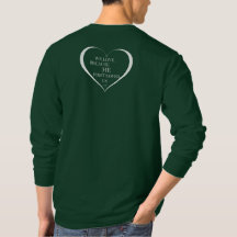 We houden van omdat Mannen Shirt