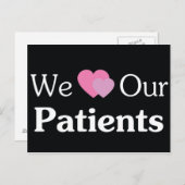 We houden van ons Briefkaart patiënten (Voorkant / Achterkant)