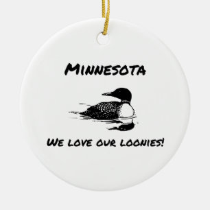We houden van onze Loonies Funny MN Ornament