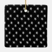 We houden van opa Modern 6 Foto opa's Keramisch Ornament (Achterkant)