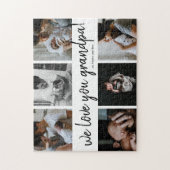 We houden van opa Modern 6 Foto opa's Legpuzzel (Verticaal)