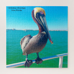 We houden van Pelikanen in Florida Jigzaag Puzzle Legpuzzel