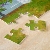We houden van Raspberry Island Wisconsin. Jigzaag  Legpuzzel (Zijkant)