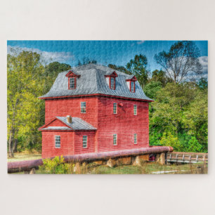 We houden van The Big Otter Mill Virginia Legpuzzel
