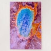 We houden van Thermal Springs Wyoming. Legpuzzel (Verticaal)