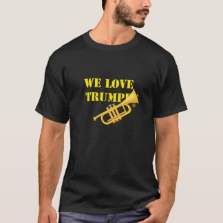 We houden van trompet t-shirt