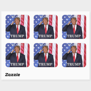 We houden van Trump Stickers