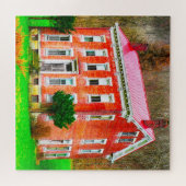 We houden van Wheeling West Virginia. Legpuzzel (Horizontaal)