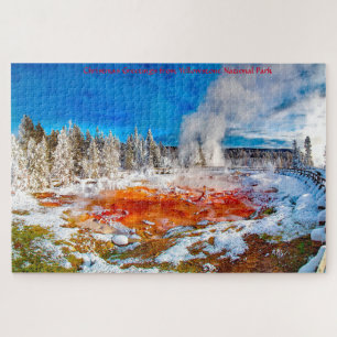 We houden van Yellowstone National Park Jigsaw Puz Legpuzzel