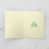 We houden zo veel van je aangepaste Vaderdag foto Kaart (Binnen)