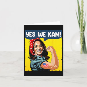 We Kam Rosie de Riveter voor President Kamala Harr Kaart